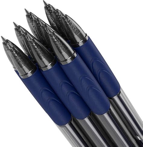 Retractable Blue Gel Ink Pens 24 Pack Arteza