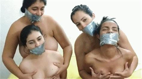 Selfgags Laura Wendy Maria In Sadistic Mummification Bondage For Tagteamed Latina Captive Wmv