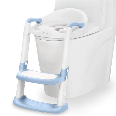 Kylinton Potty Training Seat With Step Stool Ladder Foldable Toddler