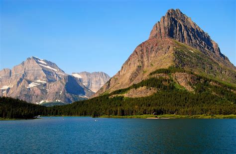 The Majesty Of Swiftcurrent Valley Glacier National Park