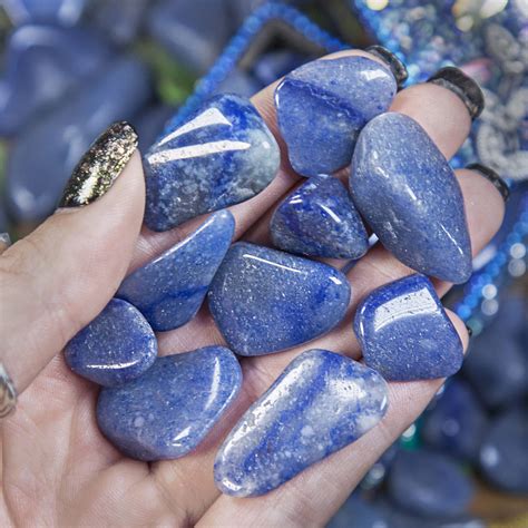 Tumbled Blue Quartz For Physical Emotional And Spiritual Support