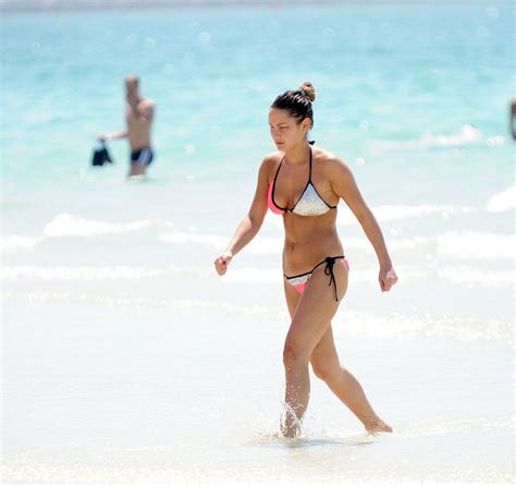 Sam And Billie Faiers In Bikini At A Beach In Dubai Hawtcelebs