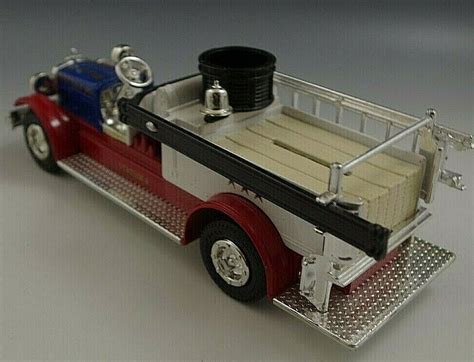 Ertl 1926 Seagrave Fire Truck Coin Bank Perryville Md6 Die Cast 130