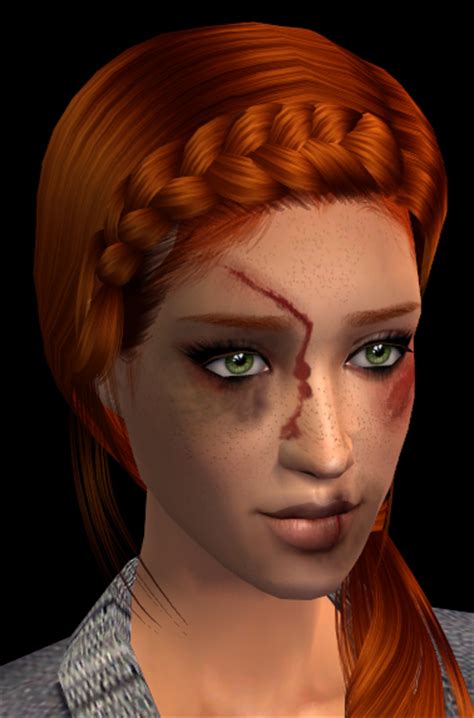 Mod The Sims Four Layerable Facial Wounds