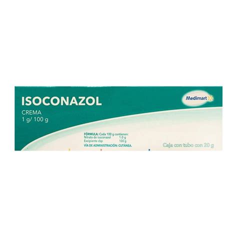 Isoconazol Medi Mart 1 G100 G Crema 20 G Walmart