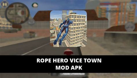 Rope Hero Vice Town Mod Apk 2020 Triplenipod