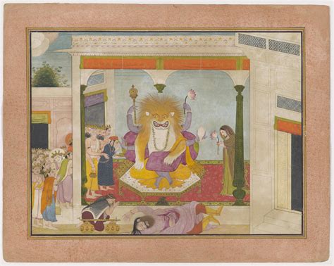 Vishnu Enthroned