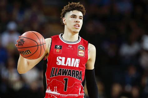 He is the youngest ball among all the other ball brothers; LaMelo Ball Says He Was 'Born' to Go No. 1 in NBA Draft ...