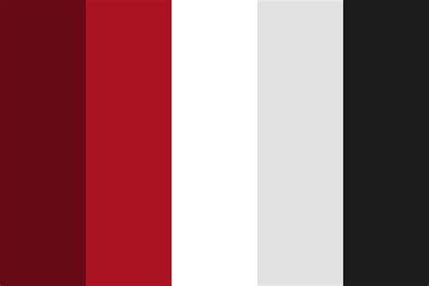 Black And Red Color Palette