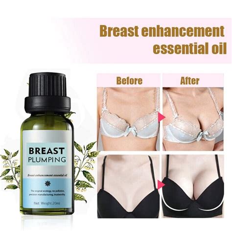 Ml Sexy Breast Plumping Enlargement Massage Essential Oil Boob Lifting Fi Ebay