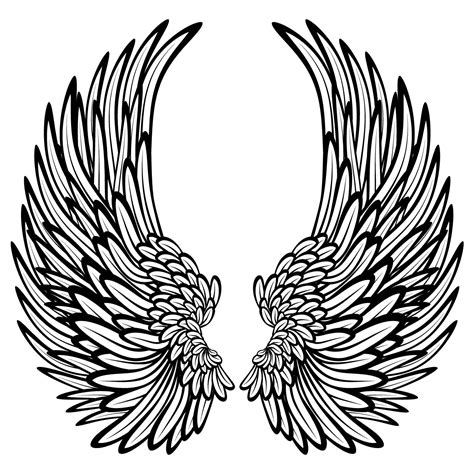 Search through 623,989 free printable colorings at. Angel wings coloring pages - timeless-miracle.com