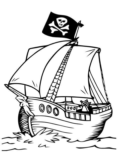Pirate Picture To Print And Color Pirates Kids Coloring Pages