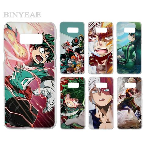 Binyeae Boku No Hero Academia Transparent Phone Case Cover Cases For