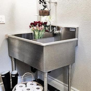 Project single bowl laundry tub. Laundry Room with Stainless Steel Utility Sink ...