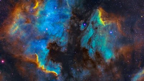 Download Wallpaper 2560x1440 Nebula Stars Space Colorful Glow