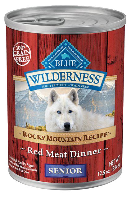 Let your dog's wild side roam free with blue buffalo wilderness! Blue Buffalo Wilderness Rocky Mountain Recipe Red Meat ...