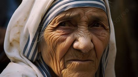 Religious Face Of The Mother Teresa Background Pictures Mother Teresa