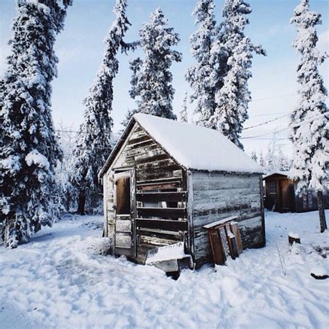Mountain Cabin — Yukon House In The Woods Cabin Cabin Design