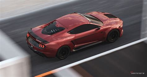 What A Mid Engine 2024 Ford Mustang Would Look Like With Exotic Ford Gt Dna