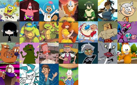 Nickelodeon All Star Brawl Characters Dlc 1 By Mnstrfrc On Deviantart