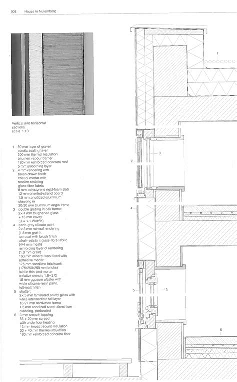 house in nueremberg detail facade from detail magazine | Architecture details, Details magazine ...