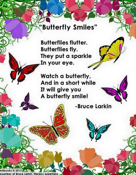 Butterfly Smile Butterfly Poems Butterfly Quotes Butterfly