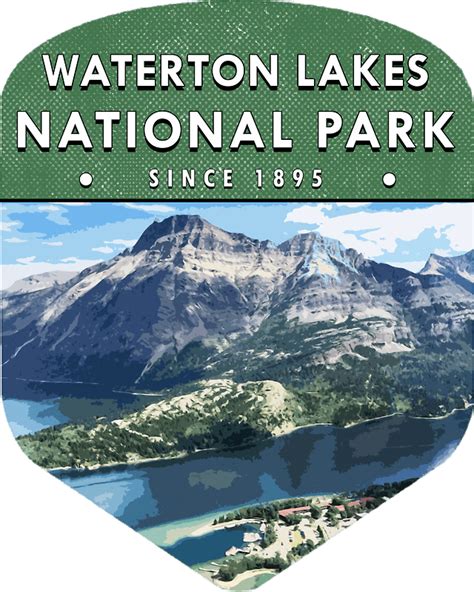 Waterton Lakes National Park Sticker Transparent Png Stickpng