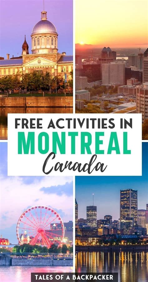 Free Things to do in Montreal Canada | Canada travel, Free things to do ...