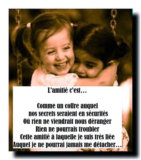 POEME D AMITIE A IMPRIMER Citation d amitié Poème d amitié Phrase