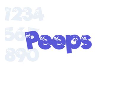 Peeps Font Free Download Now