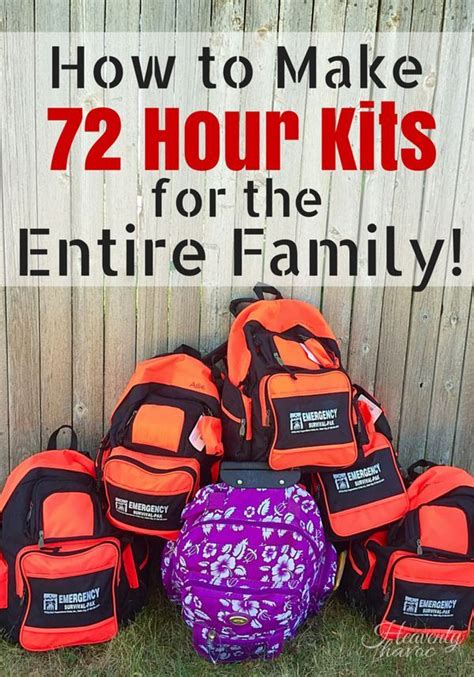 In case you are stranded, keep a kit of emergency supplies in your car. How to Make 72 Hour Kits for Families | 72 hour emergency ...