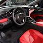 Toyota Camry Black Red Interior