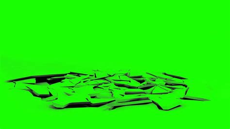 Ground Cracks In Green Screen Free Stock Footage Youtube