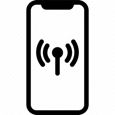 Cellular Data Device Mobile Phone Smartphone Icon Download On
