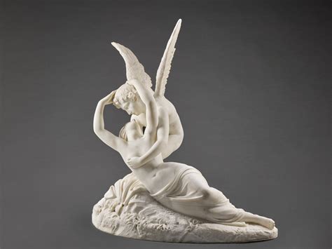 Psyche Revived By Cupids Kiss 19th And 20th Century Sculpture