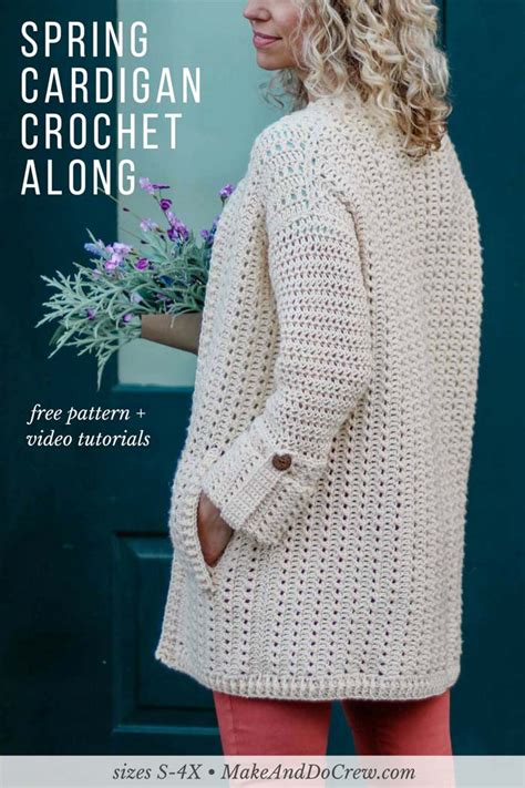 Part 1 The Alchemy Cardigan Crochet Along Free Make