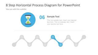 Step Horizontal Process Diagram Design For PowerPoint SlideModel