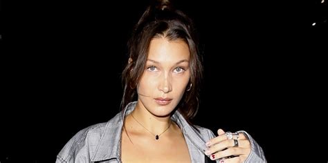 Bella Hadid Flashes Abs During Night Out In Weho Bella Hadid Jesse