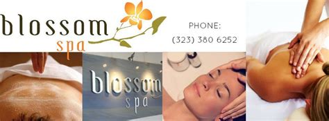 massages facials and body treatments blossom spa los angeles