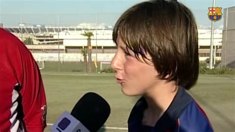 Messi acts as an ambassador for unicef. Barcelona release unseen footage of a young Lionel Messi ...