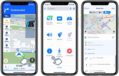 Route Info Sygic Gps Navigation For Ios 187