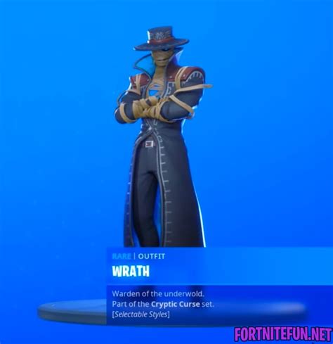 Wrath Outfit Fortnite Battle Royale