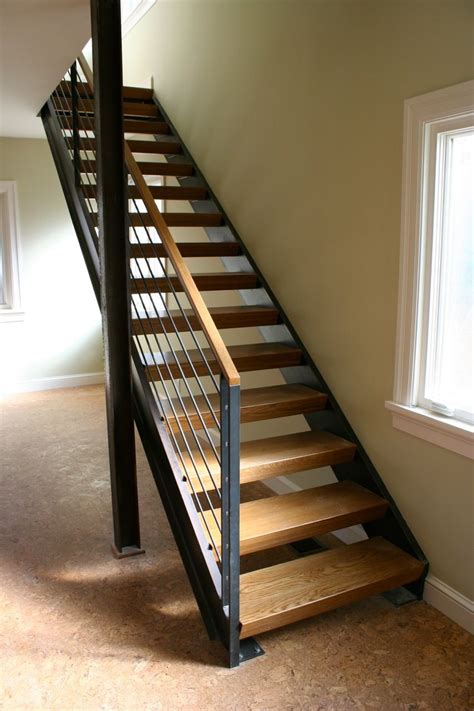Diseño De Escalera Escaleras Metalicas Interiores Escaleras De Madera
