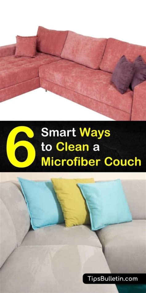 Weekly vacuuming will remove dust and soil that can damage the suede. 5 Smart Ways to Clean a Microfiber Couch