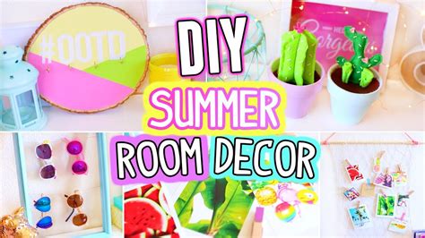 Diy Room Decor For Summer Easy And Fun 5 Minutes Crafts