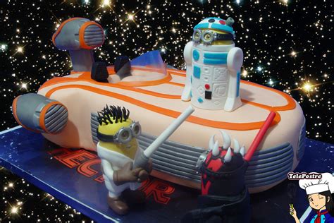 Tarta Star Wars Minion Cupcakes Minions Star Wars Stars Desserts