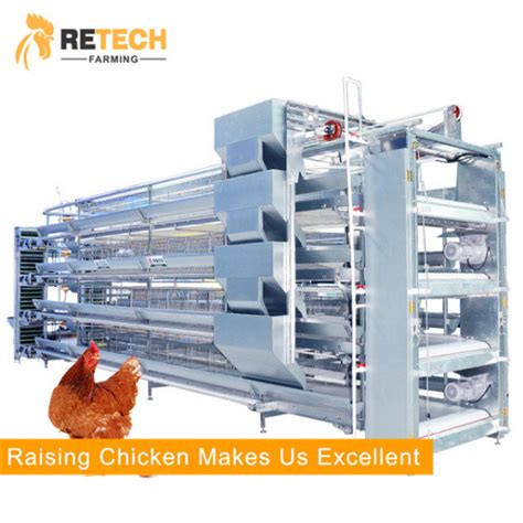 Automatic Poultry Farm Equipment Battery Egg Layer Chicken Cage For
