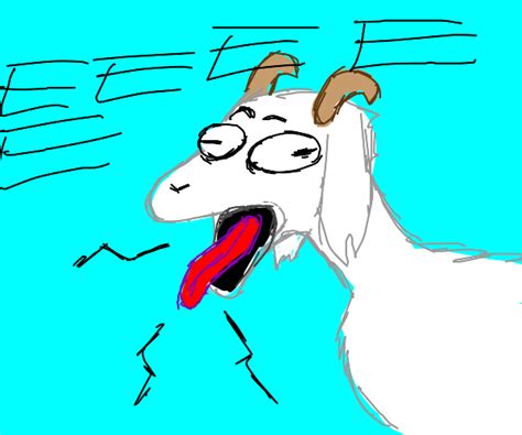 Goat Screaming Drawception
