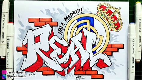 Real Madrid Graffiti Graffiti Logo Real Real Madrid