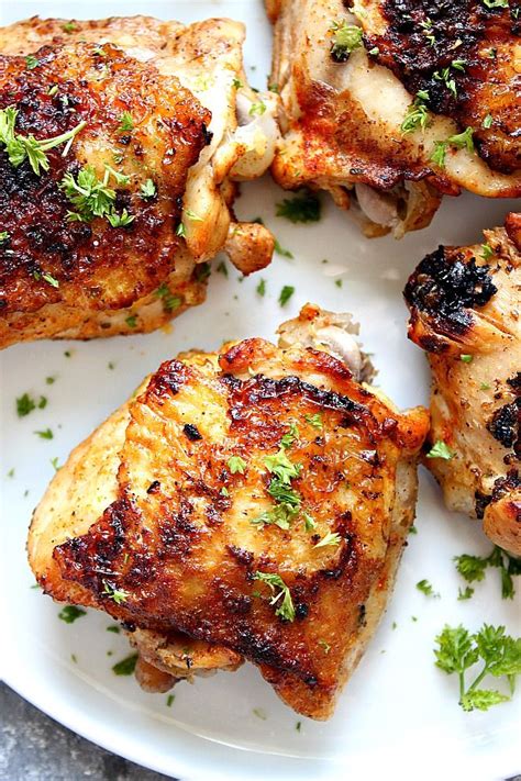 Diethood » recipes » dinner » chicken recipes » juicy stove top chicken thighs recipe. Instant Pot Chicken Thighs Recipe - the best and easy way ...